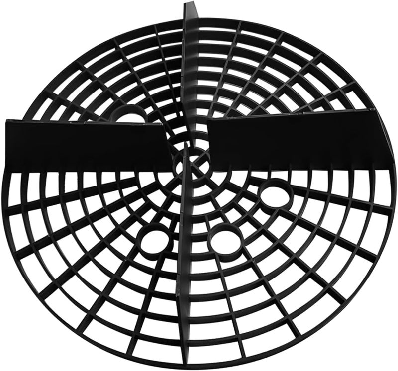 FALVFUN Car Wash Bucket Insert, 2PCS 10" Diameter Dustproof Dirt Grit Trap Vehicle Wash Filter, Remove Debris Automotive Detailing Cleaning Washing Kit, Universal for SUV RV Truck (Black) - Image 5